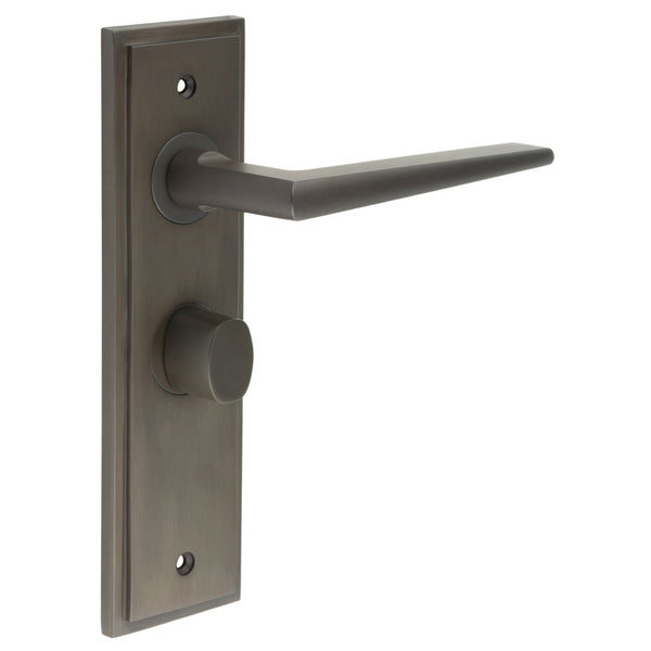 Burlington, Burlington Mayfair Door Handle Bathroom Backplate & Turn & Release -Inner 2, Door Handles, Bathroom Backplate  & Turn & Release 2