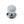 Frelan, Porcelain Mortice Knob White & Polished Chrome, Door Knobs, Mortice Door Knobs