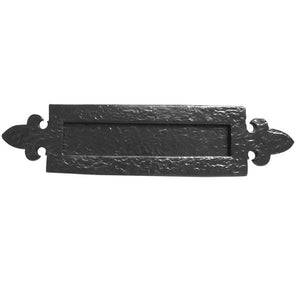 Frelan, JAB13 Fleur de Lys letter plate, Exterior Door Hardware, Letter Plates