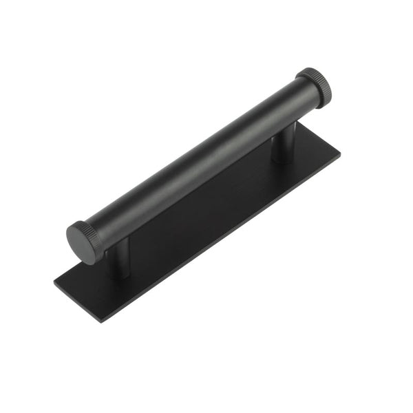 Hoxton, Hoxton Hoxton Thaxted Cabinet Handles 96mm Ctrs Plain Backplate, Cabinet Hardware, Cabinet Pull Handles