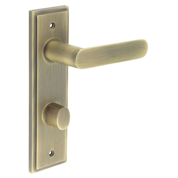 Burlington, Burlington Kensington Door Handle Din Bathroom Backplate & Turn & Release -Inner 2, Door Handles, BathroomDin Backplate  & Turn & Release 2