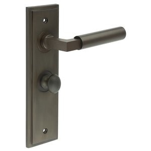 Burlington, Burlington Westminster Door Handle Bathroom Backplate & Turn & Release -Inner 1, Door Handles, Bathroom Backplate  & Turn & Release 1, Burlington Westminster Door Handle Bathroom Backplate  & Turn & Release 1