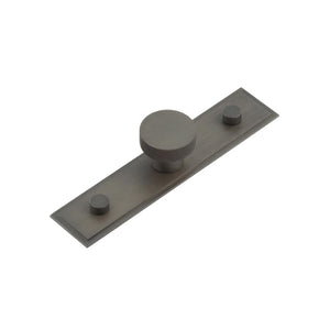 Hoxton, Hoxton Wenlock Cupboard Knobs 30mm Stepped Backplate, Cabinet Hardware, Cabinet Knobs