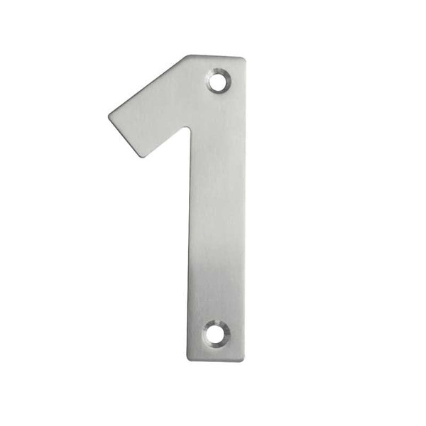 Frelan, JSS SSS Screwfix numeral JSS-1, Exterior Door Hardware, Door Numerals