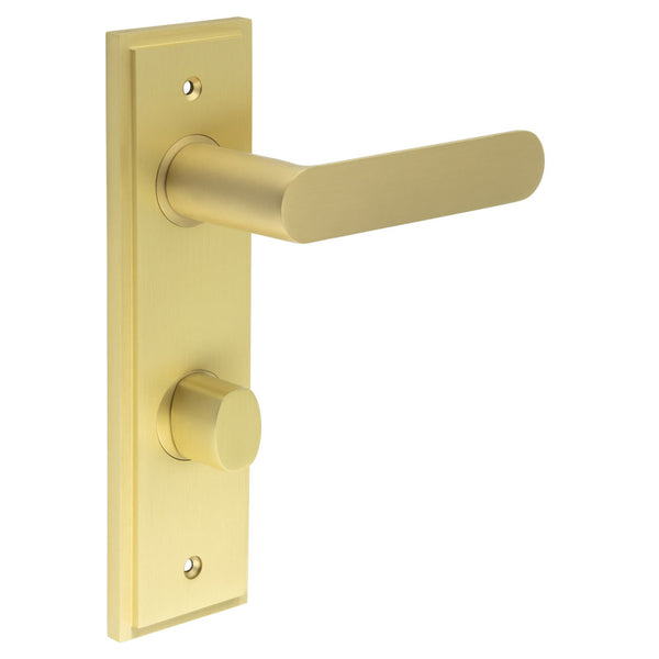 Burlington, Burlington Kensington Door Handle Din Bathroom Backplate & Turn & Release -Inner 2, Door Handles, BathroomDin Backplate  & Turn & Release 2, Burlington Kensington Door Handle Din Bathroom Backplate  & Turn & Release 2