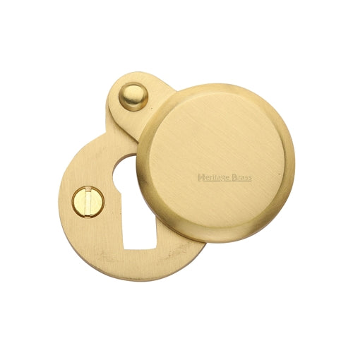 Heritage Brass Covered Keyhole Round by M Marcus - Heritage Brass