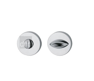Round Bathroom Turn & Release - RDN03 by M Marcus - Heritage Brass