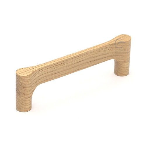 Wooden Gio Cabinet Pull Handle by M Marcus - Heritage Brass