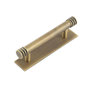 Hoxton, Hoxton Hoxton Sturt Cabinet Handles 96mm Ctrs Plain Backplate, Cabinet Hardware, Cabinet Pull Handles
