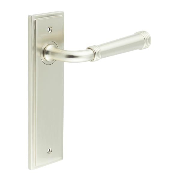 Burlington, Burlington Highgate Door Handle Latch Backplate, Door Handles, Burlington Highgate Door Handle Latch Backplate, Lever On  Latch Backplate