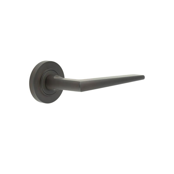 Burlington, Burlington Mayfair Door Handle with Plain Rose, Door Handles, Lever On Rose