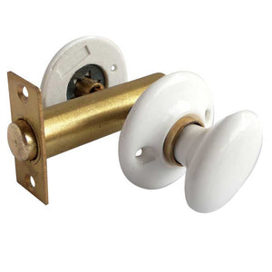 Frelan, JC17 Plain white turn & release, Escutcheons & Privacy Thumbturns, Thumbturn & Release