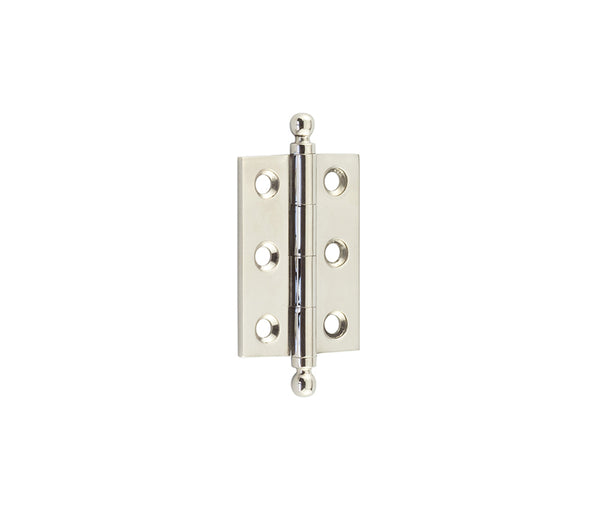 Hoxton, Hoxton Hoxton Brass Finial Hinges 50x35mm, , 