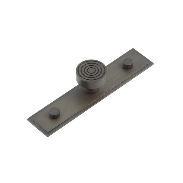 Hoxton, Hoxton Murray Cupboard Knobs 30mm Stepped Backplate, Cabinet Hardware, Cabinet Knobs