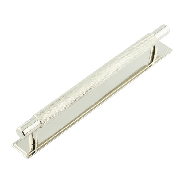 Hoxton, Hoxton Hoxton Taplow Cabinet Handles 224mm Ctrs Stepped Backplate, Cabinet Hardware, Cabinet Pull Handles