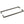 Burlington, Burlington Westminster Pull Handles 425 X 20mm Back to Back, Door Pull Handles, Burlington Pull Handles, Pull Handles