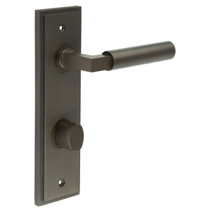 Burlington, Burlington Westminster Door Handle Din Bathroom Backplate & Turn & Release -Inner 2, Door Handles, BathroomDin Backplate  & Turn & Release 2, Burlington Westminster Door Handle Din Bathroom Backplate  & Turn & Release 2