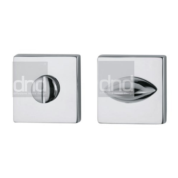Square Bathroom Turn & Release - RDN06 by M Marcus - Heritage Brass