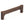 Wooden Gio Cabinet Pull Handle by M Marcus - Heritage Brass