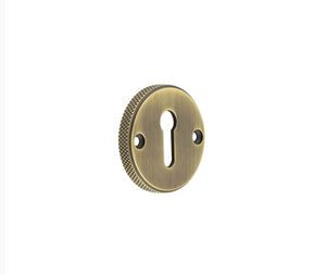 Burlington, Burlington Westbourne Knurled Standard Keyway Escutcheon, Escutcheons, Burlington Westbourne Knurled Standard Keyway Escutcheon, Knurled Standard Keyway Escutcheon