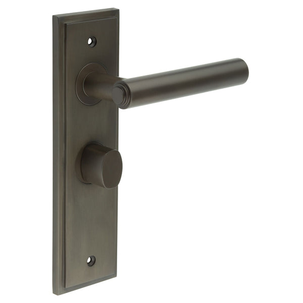 Burlington, Burlington Richmond Door Handle Bathroom Backplate & Turn & Release -Inner 2, Door Handles, Bathroom Backplate  & Turn & Release 2