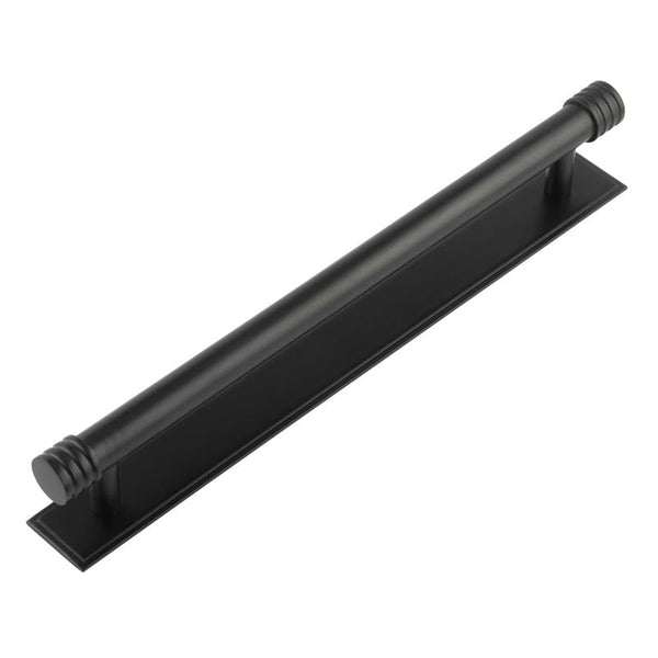 Hoxton, Hoxton Hoxton Sturt Cabinet Handles 224mm Ctrs Stepped Backplate, Cabinet Hardware, Cabinet Pull Handles