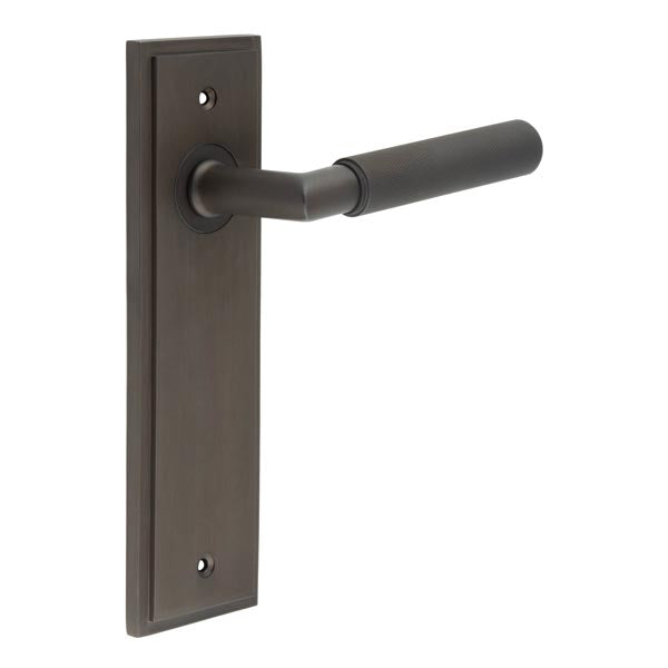 Burlington, Burlington Piccadilly Door Handle Latch Backplate, Door Handles, Burlington Piccadilly Door Handle Latch Backplate, Lever On  Latch Backplate