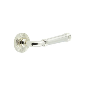 Burlington, Burlington Highgate Door Handles with Reeded Rose, Door Handles, Lever On Rose