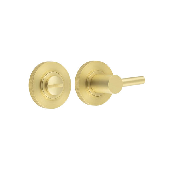 Burlington, Burlington Easy Turn & Release -Inner 3 with Knurled Rose, Door Handles, Bathroom Backplate  & Turn & Release 3