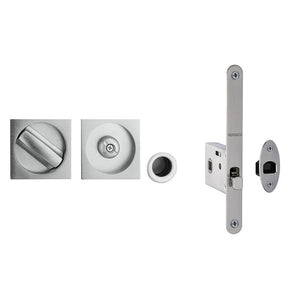 Frelan, JV829 Bathroom sliding door lock & handles, Sliding Door Hardware, Flush Pull Handles