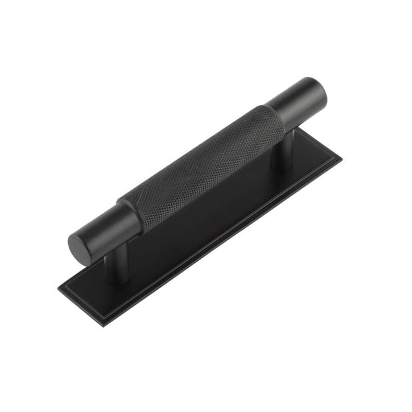 Hoxton, Hoxton Hoxton Taplow Cabinet Handles 96mm Ctrs Stepped Backplate, Cabinet Hardware, Cabinet Pull Handles