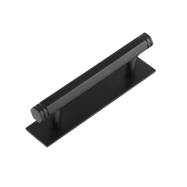 Hoxton, Hoxton Hoxton Nile Cabinet Handles 96mm Ctrs Plain Backplate, Cabinet Hardware, Cabinet Pull Handles
