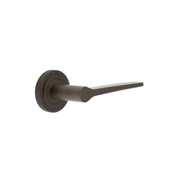 Burlington, Burlington Knightsbridge Door Handle with Stepped Rose, Door Handles, Lever On Rose