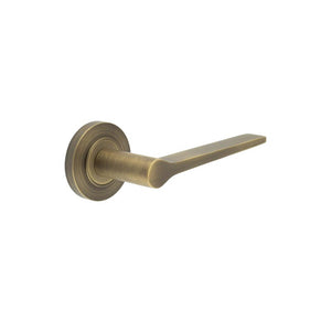 Burlington, Burlington Knightsbridge Door Handle with Plain Rose, Door Handles, Lever On Rose