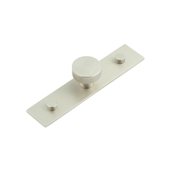 Hoxton, Hoxton Thaxted Cupboard Knobs 30mm Plain Backplate, Cabinet Hardware, Cabinet Knobs