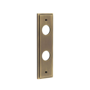 Burlington, Burlington II Lever Plate Choices Bathroom, Door Handles, Back Plates Only