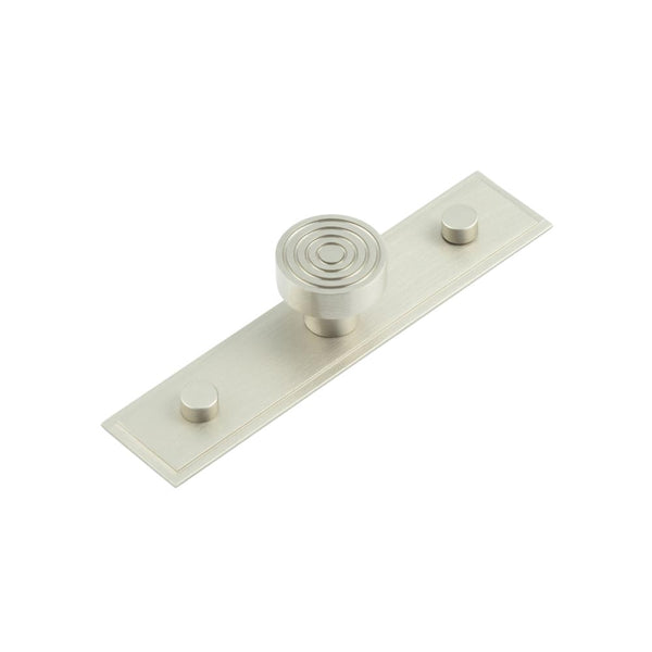 Hoxton, Hoxton Murray Cupboard Knobs 30mm Stepped Backplate, Cabinet Hardware, Cabinet Knobs