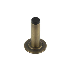 Burlington, Burlington Plain Wall Mounted Door Stops with Stepped Rose, Door Stops, Door Stops