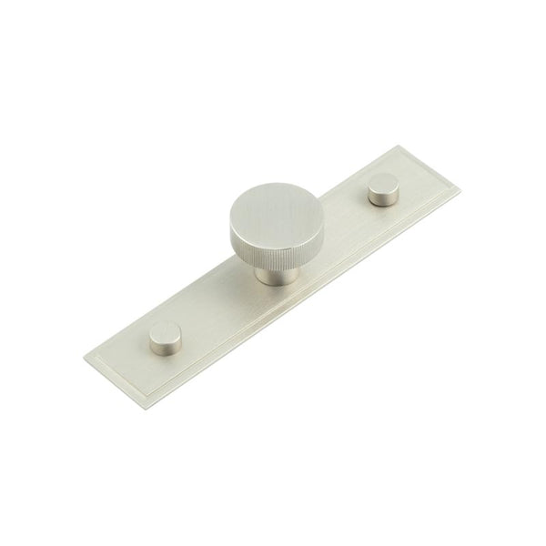 Hoxton, Hoxton Thaxted Cupboard Knobs 30mm Stepped Backplate, Cabinet Hardware, Cabinet Knobs