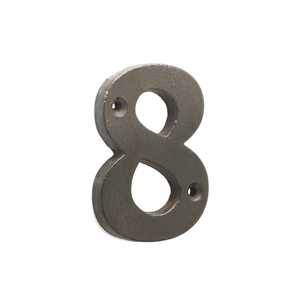 Frelan, 75mm Numerals VFX15-8, Exterior Door Hardware, Door Numerals