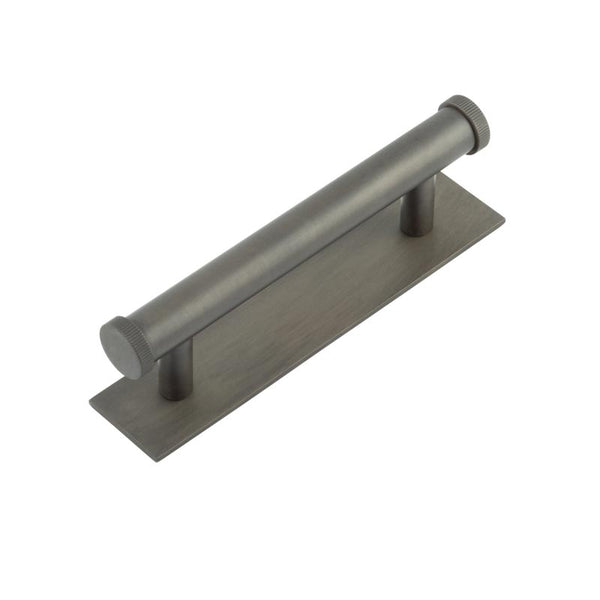 Hoxton, Hoxton Hoxton Thaxted Cabinet Handles 96mm Ctrs Plain Backplate, Cabinet Hardware, Cabinet Pull Handles