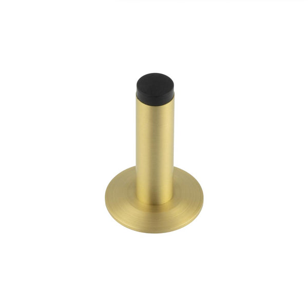 Burlington, Burlington Plain Wall Mounted Door Stops with Chamfered Rose, Door Stops, Door Stops