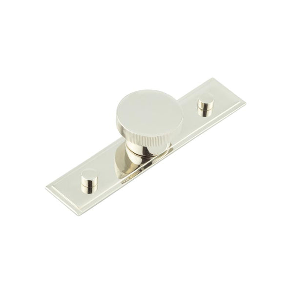 Hoxton, Hoxton Thaxted Cupboard Knobs 40mm Stepped Backplate, Cabinet Hardware, Cabinet Knobs