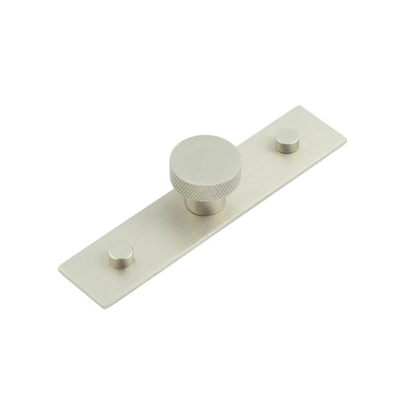 Hoxton, Hoxton Wenlock Cupboard Knobs 30mm Plain Backplate, Cabinet Hardware, Cabinet Knobs