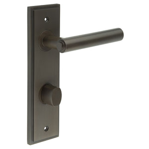 Burlington, Burlington Richmond Door Handle Din Bathroom Backplate & Turn & Release -Inner 2, Door Handles, BathroomDin Backplate  & Turn & Release 2, Burlington Richmond Door Handle Din Bathroom Backplate  & Turn & Release 2