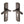 Centaur Door Handle on Plate by M Marcus - Heritage Brass