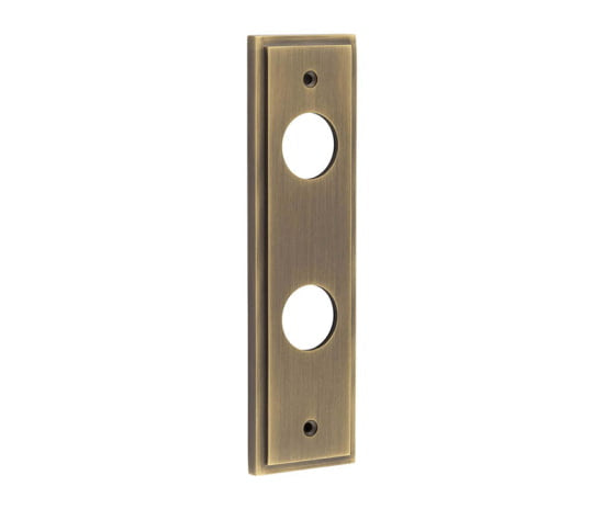 Burlington, Burlington II Lever Plate Choices Din Bathroom, Door Handles, Back Plates Only