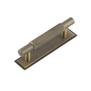 Hoxton, Hoxton Hoxton Taplow Cabinet Handles 96mm Ctrs Stepped Backplate, Cabinet Hardware, Cabinet Pull Handles