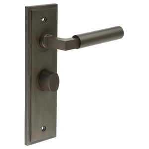 Burlington, Burlington Westminster Door Handle Bathroom Backplate & Turn & Release -Inner 2, Door Handles, Bathroom Backplate  & Turn & Release 2, Burlington Westminster Door Handle Bathroom Backplate  & Turn & Release 2