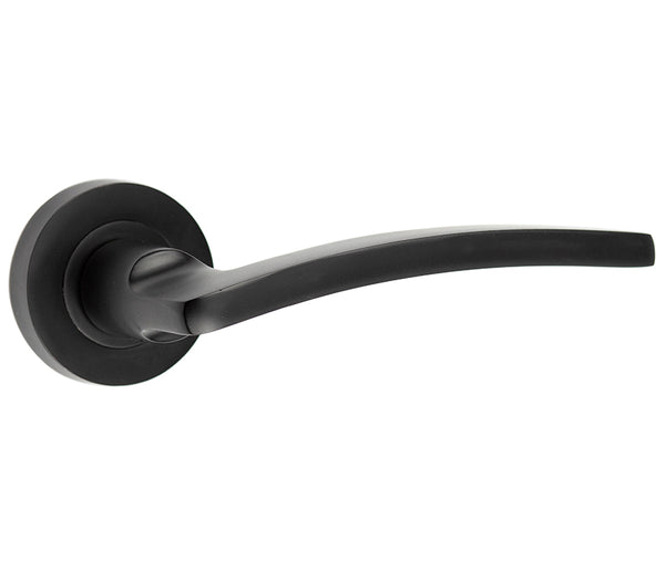 Nero Noir Lever Black Door Handle